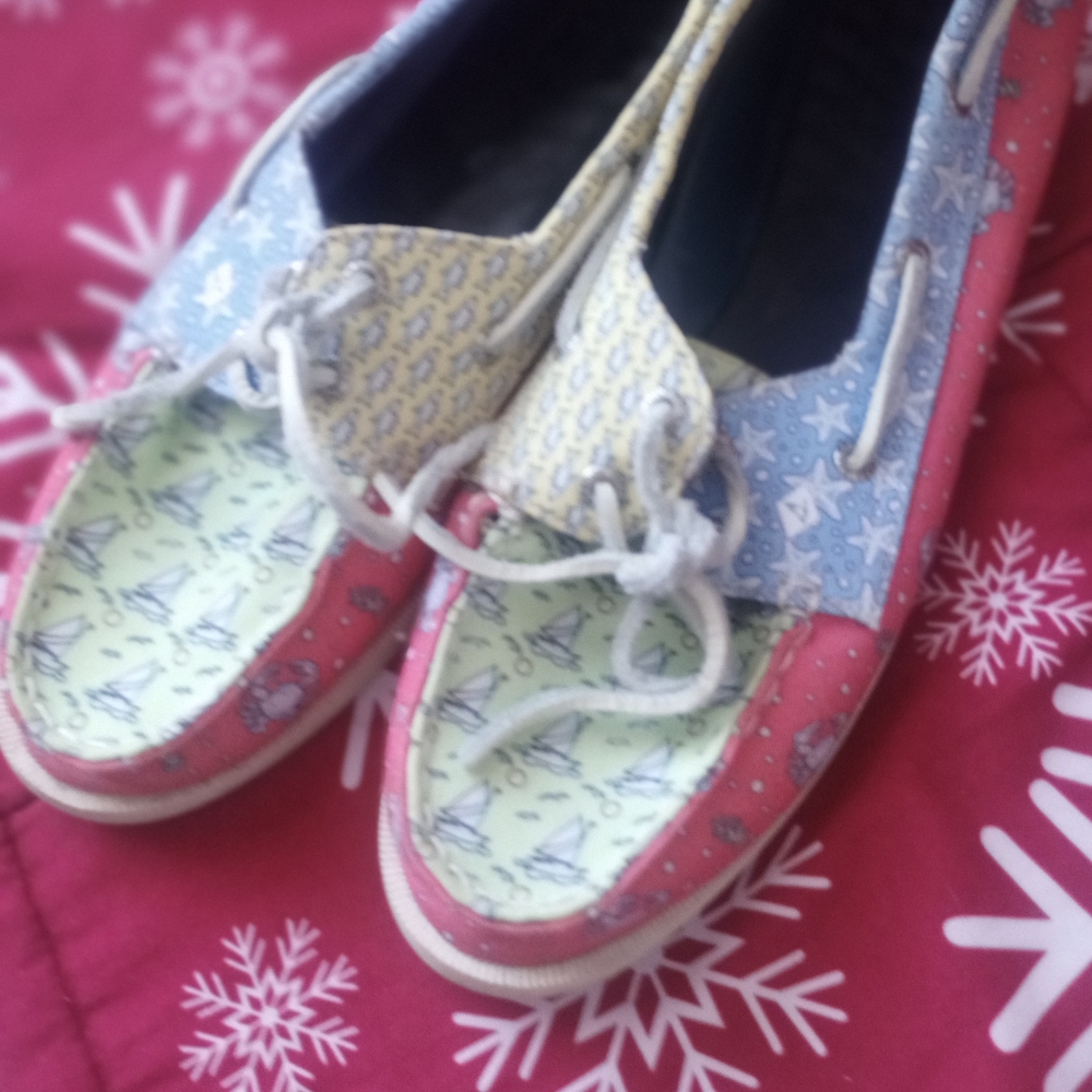 Sperry Multicolor Patchwork Athletic Shoes - image 6